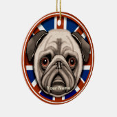 England Mops Ornamente (Rechts)