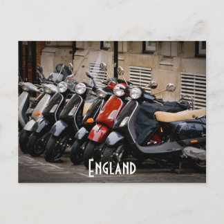 England Motorrad Postcard Postkarte