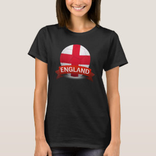 England National Team World Football Fußball Fußba T-Shirt