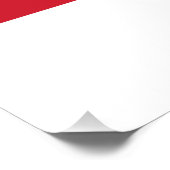 England - Nationale Flagge Fotodruck (Ecke)