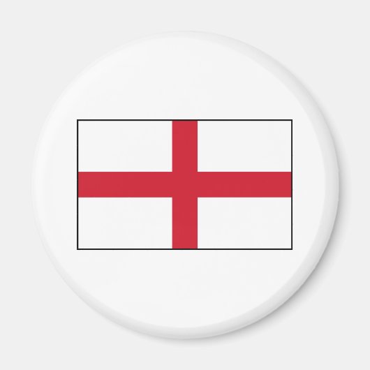 England - Nationale Flagge Magnet (Vorne)