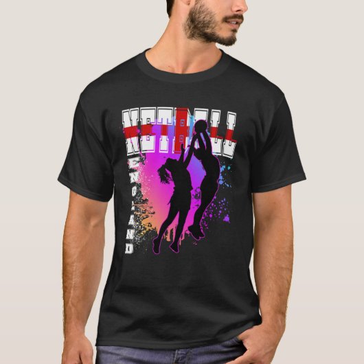 England Netball T-Shirt (Vorderseite)
