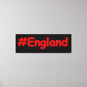 "#England" Niedliches Design. Jetzt kaufen Leinwanddruck