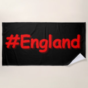 "#England" Niedliches Design. Jetzt kaufen Strandtuch