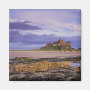England, Northumberland, Bamburgh Castle Magnet