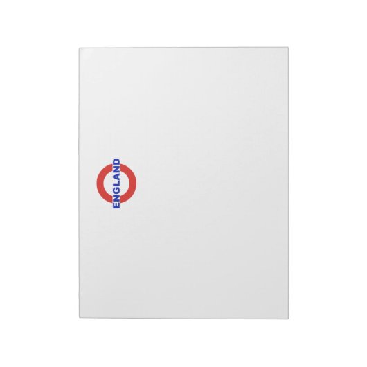 England Notizblock (Rotiert)