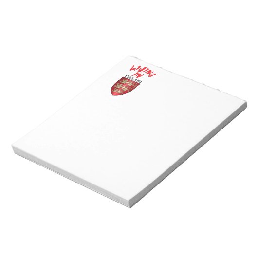 England Notizblock (Rotiert)