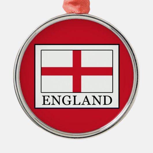 England Ornament Aus Metall (Vorne)