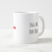 England Patriot Tasse (Vorderseite Rechts)