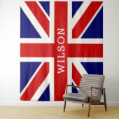 England - Personalisierte Flag-BACKDROP Wandteppich (Beispiel)