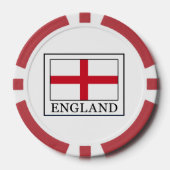 England Pokerchips (Vorderseite)
