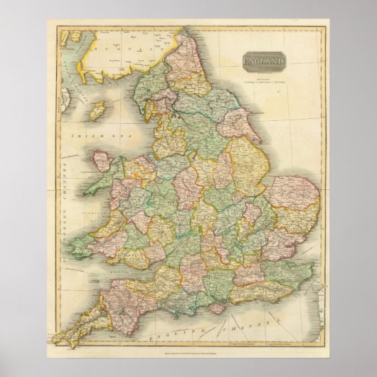 England Poster (Vorne)