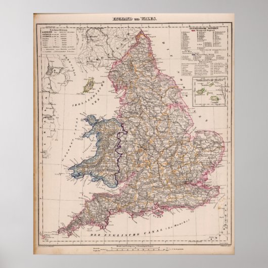 England, Poster (Vorne)