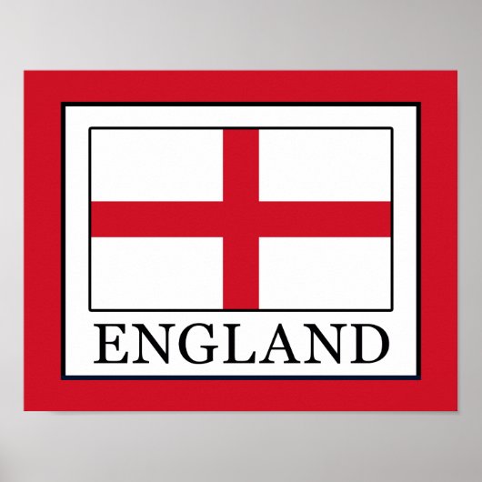 England Poster (Vorne)