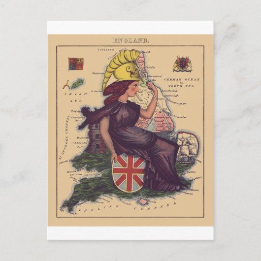 England Postkarte (Vorderseite)