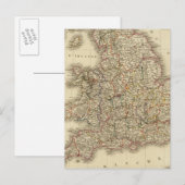 England, Postkarte (Vorne/Hinten)