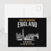 England Postkarte (Vorne/Hinten)