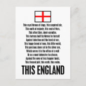 England Postkarte (Vorderseite)