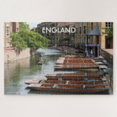 England: Punts in Cambridge Puzzle (Horizontal)