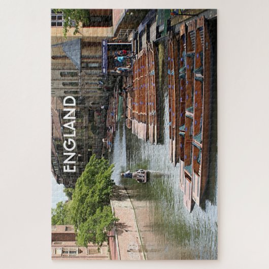 England: Punts in Cambridge Puzzle (Vertikal)