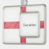 England Rahmen-Ornament Silber (Links)