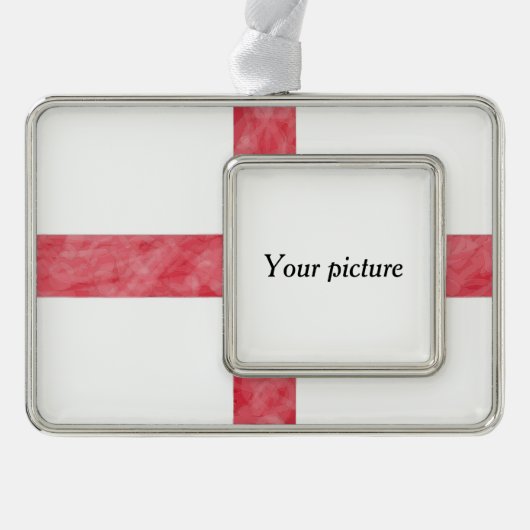 England Rahmen-Ornament Silber (Vorderseite)