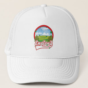 England Reiselogo Truckerkappe