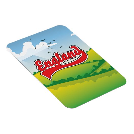 England Reiseplakat Landschaften Magnet (Rechte Seite)