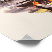 England Reiseplakat Poster (Ecke)