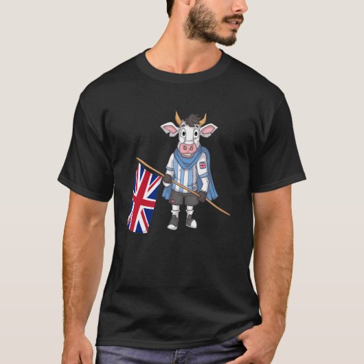 England-Rind-Fans T-Shirt (Vorderseite)