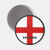 England Roundel Qualitätsflagge Magnet (Vorderseite/Rückseite)