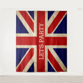 England Rustikale Flagge LASSE PARTY BACKDROP Wandteppich (Vorderseite)