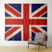 England Rustikale FlaggenBACKDROP Wandteppich (Beispiel (Horizontal))