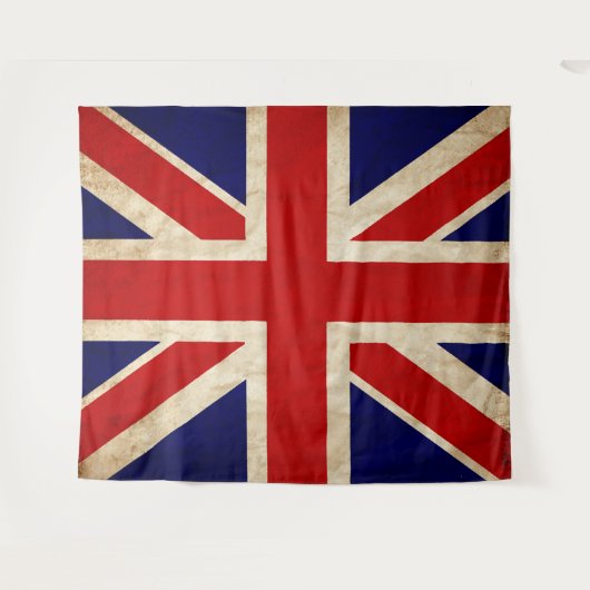 England Rustikale FlaggenBACKDROP Wandteppich (Vorderseite (Horizontal))
