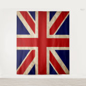 England Rustikale FlaggenBACKDROP Wandteppich (Vorderseite)