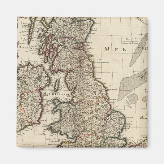 England, Schottland, Europa Magnet (Vorne)