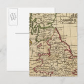 England, Schottland, Irland Postkarte (Vorne/Hinten)