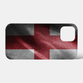 England-Seidenflagge Case-Mate iPhone Hülle (Rückseite (Horizontal))
