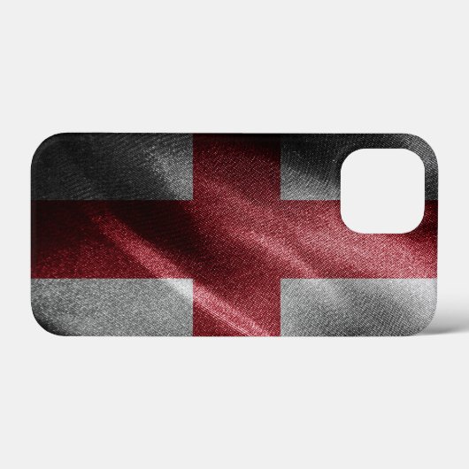 England-Seidenflagge Case-Mate iPhone Hülle (Rückseite (Horizontal))
