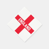 England Serviette (Ecke)