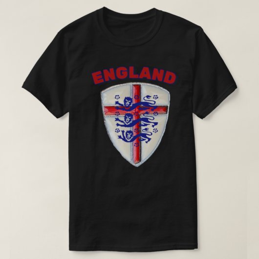 England Sheild T-Shirt (Design vorne)