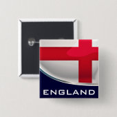 England Shield Button (Vorne & Hinten)