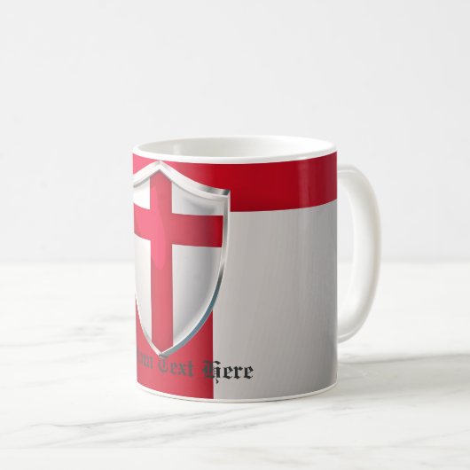England Shield Kaffeetasse (VorderseiteRechts)