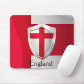 England Shield Mousepad (Mit Mouse)