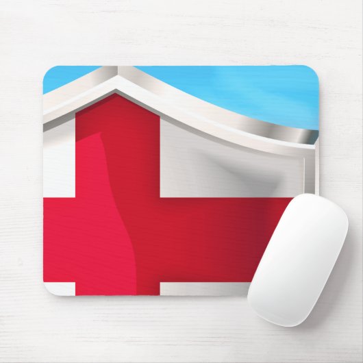 England Shield Mousepad (Mit Mouse)