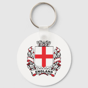 England Shield Schlüsselanhänger