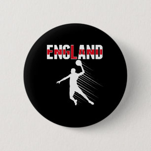 England Sketll Fans Jersey Proud English Sport Sup Button