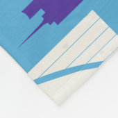England Skyline Fleecedecke (Ecke)