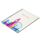 England Skyline Notizblock (Linke Seite)