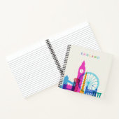 England Skyline Notizblock (Innenseite)